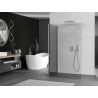 Mexen Kioto paravan de duș Walk-in 120 x 95 cm, transparent, crom - 800-120-212-01-00-095