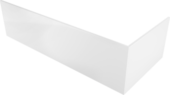 Mexen Uni panou dreptunghiular pentru cadă 170x80 cm, Albă - 55099-17080