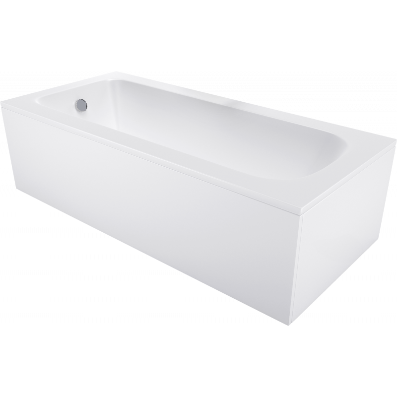 Mexen Vega téglalap alakú kád 170 x 70 cm burkolattal, fehér - 55011707000X