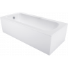 Mexen Vega téglalap alakú kád 180 x 80 cm burkolattal, fehér - 55011808000X
