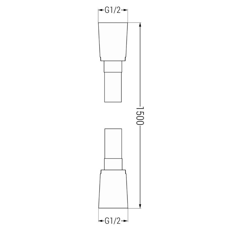 Mexen Kai DR70 süllyesztett kád-zuhany szett esőztető zuhannyal 30 cm, fehér - 77602DR70301-20