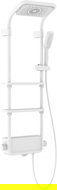 Mexen Dazz set de duș montat pe perete cu duș de plafon și baterie, alb - 78107-20