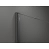 Mexen Kioto paraventană Walk-in 110 x 110 cm, model negru, finisaj gun gray periat - 800-110-202-66-70-110