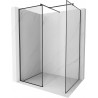 Mexen Kioto duș Walk-in 100 x 80 cm, model negru, negru - 800-100-202-70-70-080