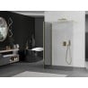 Mexen Kioto perete Walk-in 110 x 70 cm, transparent, aurie - 800-110-212-50-00-070