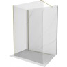 Mexen Kioto paravan de duș Walk-in 140 x 85 cm, transparent, aurie - 800-140-212-50-00-085