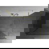 Mexen Kioto perete de duș Walk-in 140 x 95 cm, transparent, aurit - 800-140-212-50-00-095