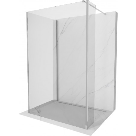 Mexen Kioto panou duş Walk-in 90 x 70 x 30 cm, transparent, crom - 800-090-070-221-01-00-030