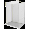 Mexen Kioto paravan de duş Walk-in 110 x 70 cm, transparent, aur periat - 800-110-212-55-00-070