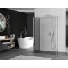 Mexen Kioto perete de duş Walk-in 130 x 95 x 40 cm, transparent, crom - 800-130-095-221-01-00-040