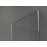 Mexen Kioto perete duş Walk-in 120 x 110 x 40 cm, transparent, crom - 800-120-110-221-01-00-040