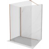 Mexen Kioto paravan pentru duș Walk-in 130 x 105 cm, transparent, aur roz - 800-130-212-60-00-105