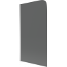 Mexen Felix paravan pentru cadă cu 1 ușă 70 x 140 cm, grafit, crom - 890-070-001-01-40