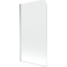 Mexen Felix paravan cadă 1-aripă70 x 140 cm, transparent, Crom - 890-070-001-01-00