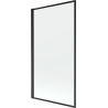 Mexen Alex paravan cadă 1-aripă70 x 140 cm, Model negru - 893-070-001-70-70