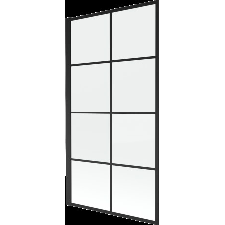 Mexen Alex paravan cadă 1-aripă70 x 140 cm, Model negru fix- 893-070-000-70-77