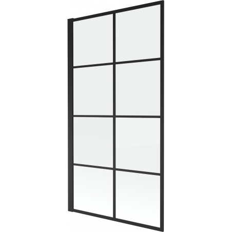 Mexen Alex paravan cadă cu 1 panou 70 x 140 cm, model negru fix - 893-070-000-70-77