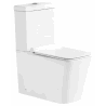 Mexen Cube monoblokkos wc leeresztő automatikás ülőkével, Fehér - 31014000