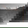Mexen Kioto perete de duș Walk-in 140 x 85 cm, transparent, cupru periat - 800-140-212-65-00-085