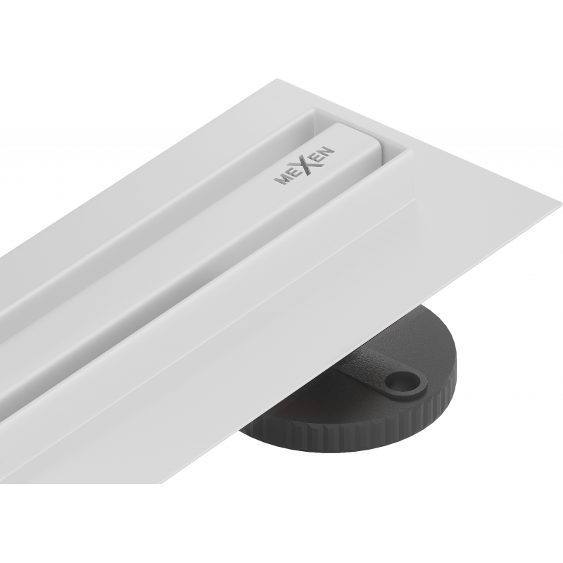Mexen Flat 360° Slim forgatható vonalmenti lefolyó 60 cm, fehér - 1241060