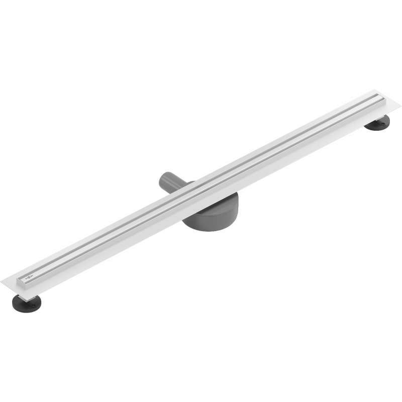 Mexen Flat 360° Slim scurgere liniară rotativă 80 cm, albă - 1241080