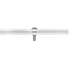 Mexen Flat 360° Slim forgó zuhanyfolyóka 90 cm, Fehér - 1241090