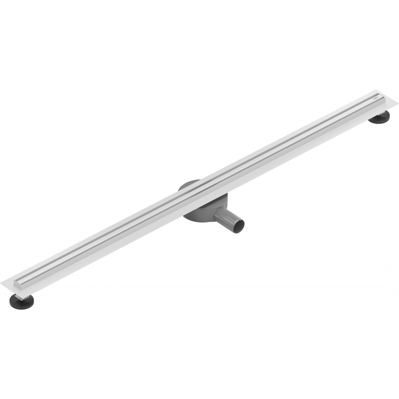 Mexen Flat 360° Slim scurgere liniară rotativă 120 cm, albă - 1241120