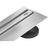 Mexen Flat 360° Slim forgó zuhanyfolyóka 100 cm, Króm - 1041100