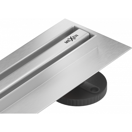 Mexen Flat 360° Slim vonalmenti elforgatható lefolyó 80 cm, inox - 1041080