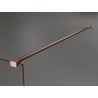 Mexen Kioto Walk-in zuhanyfal 140 x 120 cm, áttetsző, bronz sötétített - 800-140-212-65-00-120