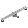 Mexen Flat 360° Slim 70 cm-es forgatható vonalmenti lefolyó, inox - 1041070
