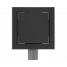 Mexen Flat-Q M13 rigolă de pardoseală pătrată 12 x 12 cm, negru - 1710012