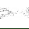 Mexen Flat scurgere de podea pătrată 15 x 15 cm, Neagră - 1710015