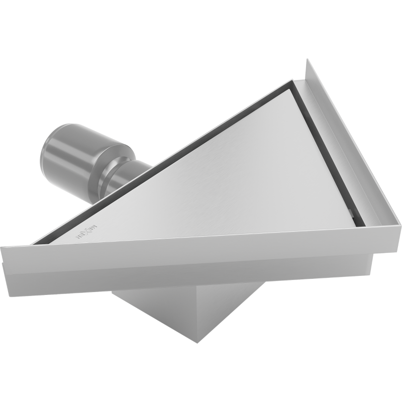 Mexen Flat-T M13 háromszögletű padlóösszefolyó 20 x 20 cm, inox - 1010320