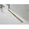Mexen Flat 360° Slim scurgere liniară rotativă 60 cm, auriu - 1541060