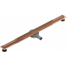Mexen Flat 360° Slim scurgere liniară rotativă 90 cm, Roz-auriu - 1641090