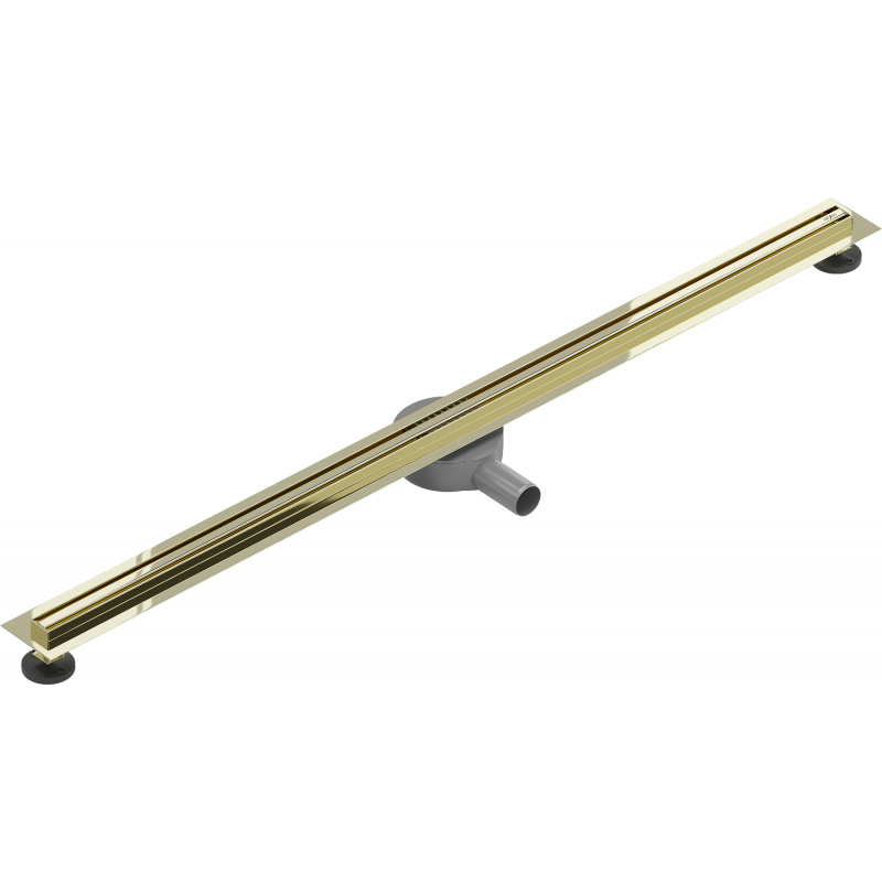 Mexen Flat 360° Slim forgatható, vonalmenti lefolyó 110 cm, arany - 1541110
