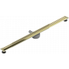 Mexen Flat 360° Slim 120 cm-es forgatható vonalmenti lefolyó, arany - 1541120