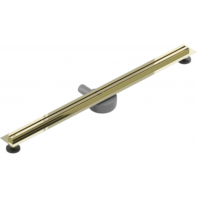 Mexen Flat 360° Slim scurgere liniară rotativă 100 cm, auriu - 1541100