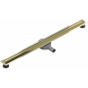 Mexen Flat 360° Slim 90 cm-es forgó vonalmenti lefolyó, arany - 1541090