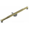 Mexen Flat 360° Slim forgó zuhanyfolyóka 80 cm, Arany - 1541080