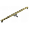 Mexen Flat 360° Slim forgó zuhanyfolyóka 80 cm, Arany - 1541080