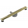 Mexen Flat 360° Slim scurgere liniar rotativă 70 cm, aurie - 1541070