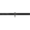 Mexen Flat 360° Slim 120 cm-es forgatható vonali padlóösszefolyó, fekete - 1741120