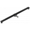 Mexen Flat 360° Slim forgó zuhanyfolyóka 110 cm, Fekete - 1741110