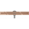 Mexen Flat 360° Slim elforgatható vonalvízelvezető 60 cm, rózsaarany - 1641060