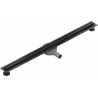 Mexen Flat 360° Slim forgó zuhanyfolyóka 80 cm, Fekete - 1741080