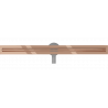 Mexen Flat 360° Slim scurgere liniară rotativă 100 cm, Roz-auriu - 1641100