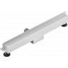 Mexen Flat Wall scurgere liniară montare în perete 2 în 1 50 cm, Crom - 1030050