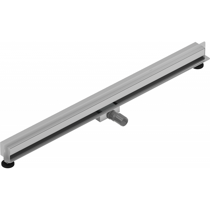 Mexen Flat Wall scurgere liniară de perete 2în1 120 cm, inox - 1030120